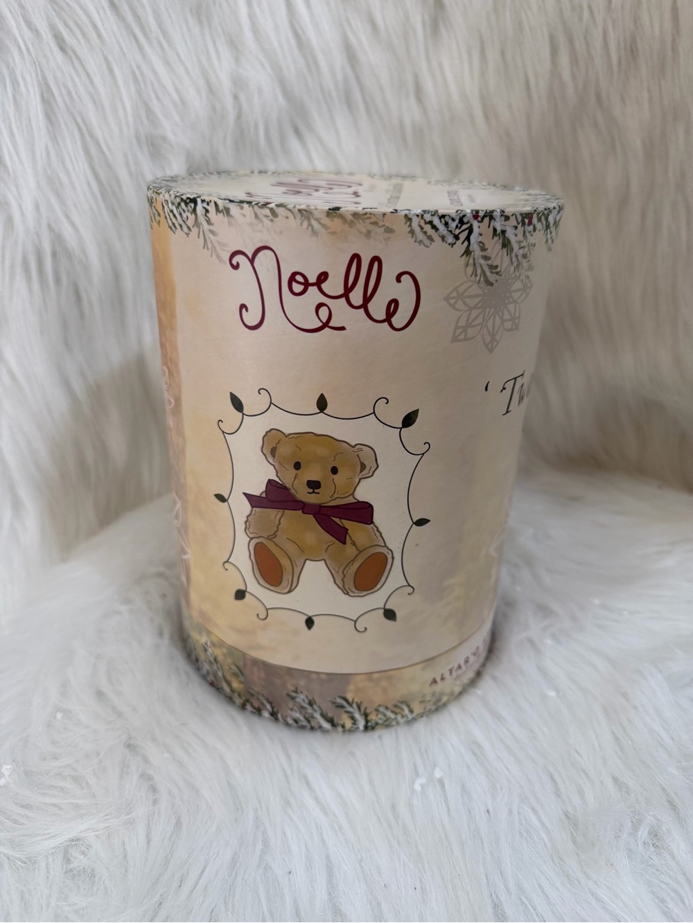 Altar’d State Noelle A Christmas Collectible Jointed Teddy Bear 2017 with Box - Picture 2 of 9